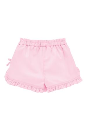 pink cotton shorts MONNALISA KIDS | 37G40573010090